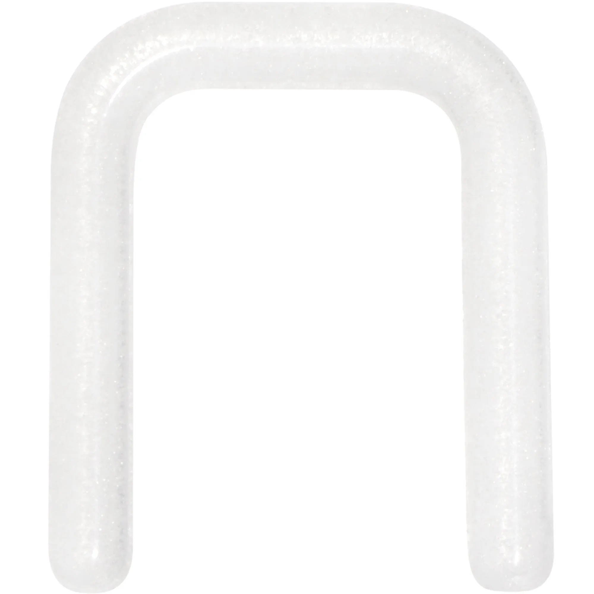 14 Gauge 5/16 Flexible Bioplast Glow Square Septum Retainer