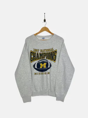 1997 Michigan Wolverines USA Made Vintage Lightweight Sweatshirt Size XL