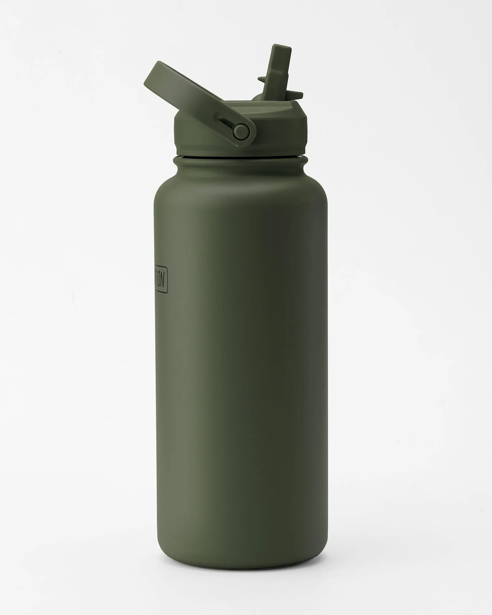 1L Insulated Water Bottle - Dark Khaki