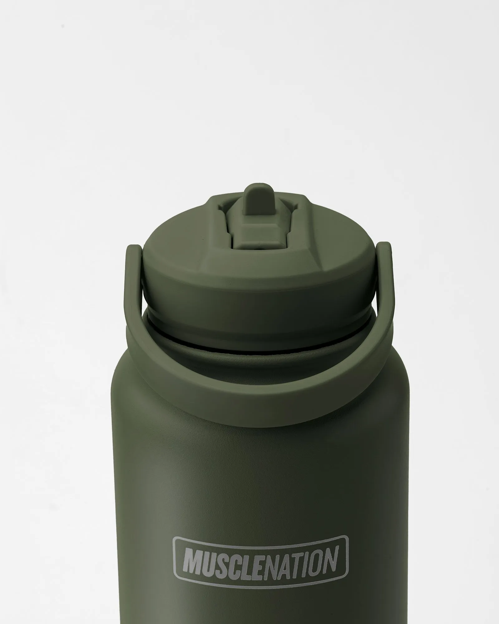 1L Insulated Water Bottle - Dark Khaki