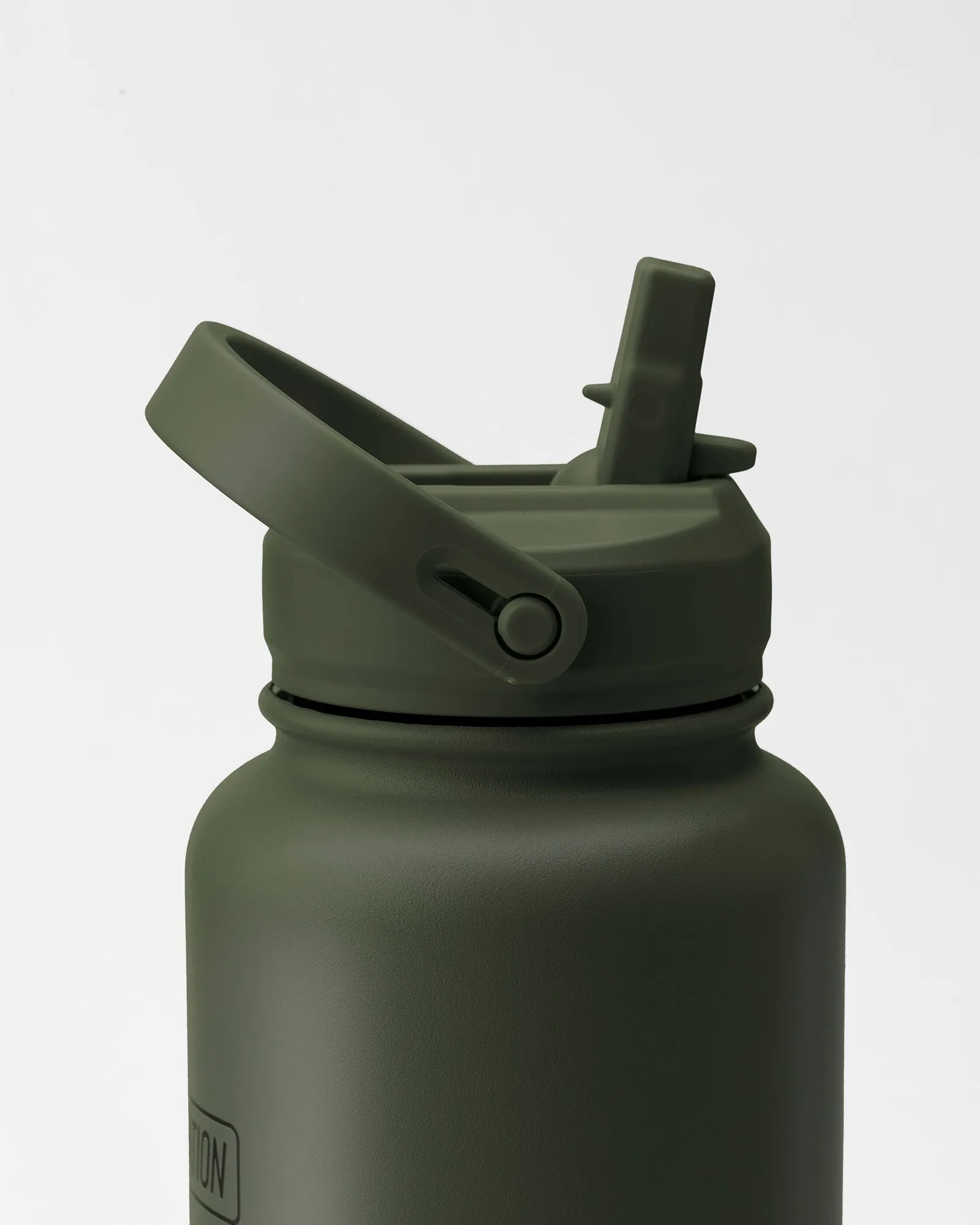 1L Insulated Water Bottle - Dark Khaki
