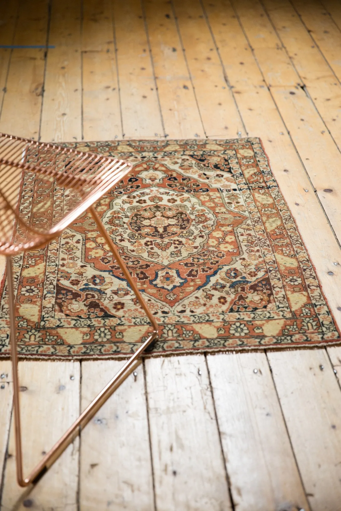 2.5x4 Antique Haji Jalili Tabriz Rug
