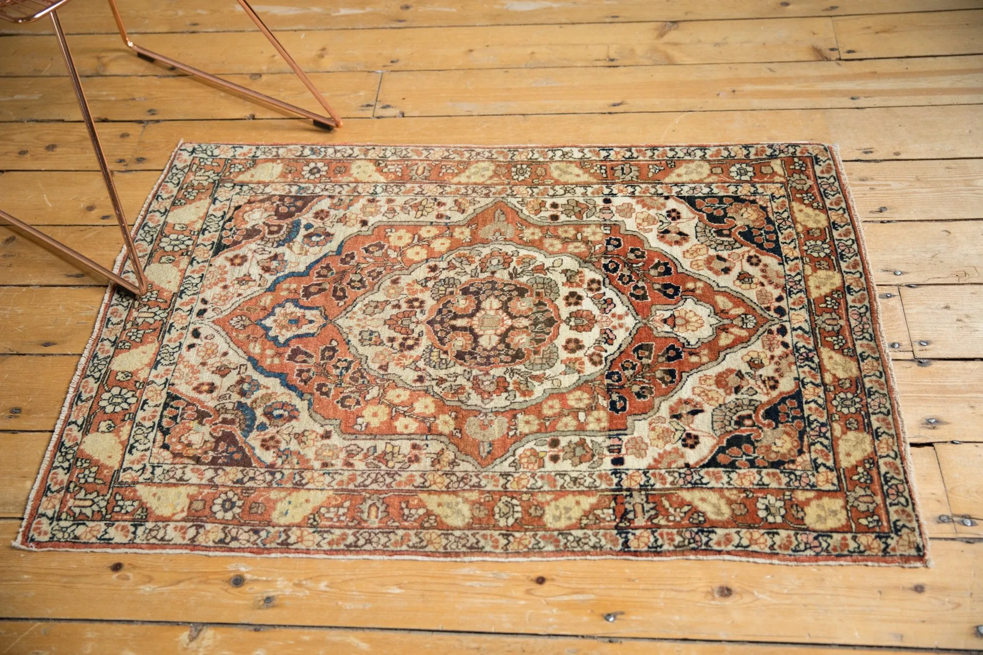 2.5x4 Antique Haji Jalili Tabriz Rug