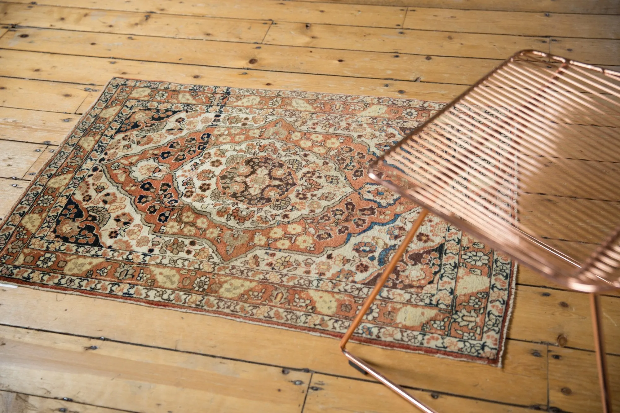 2.5x4 Antique Haji Jalili Tabriz Rug