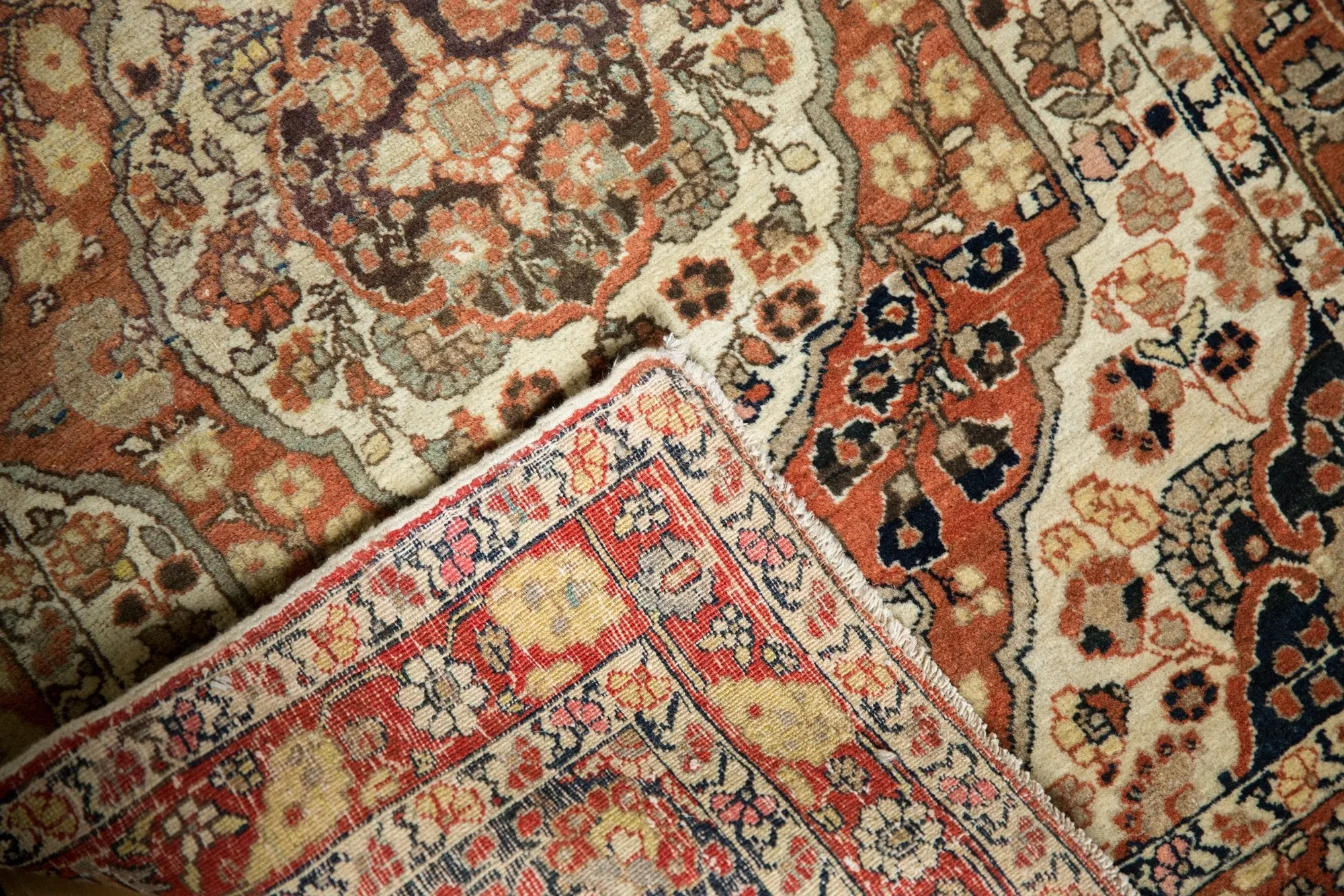 2.5x4 Antique Haji Jalili Tabriz Rug