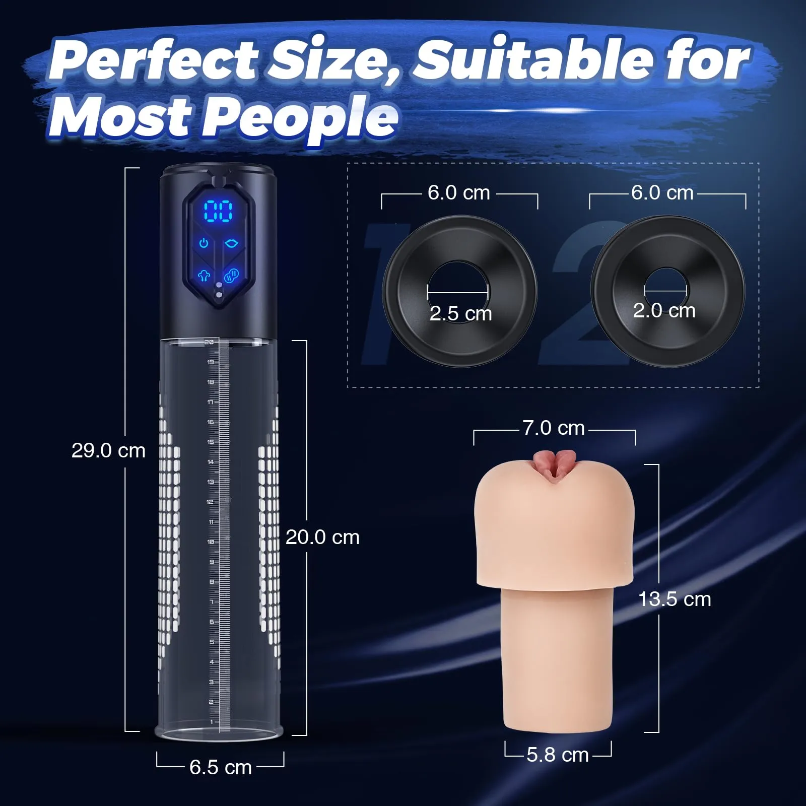 3 In 1 Electric Penis Pump
