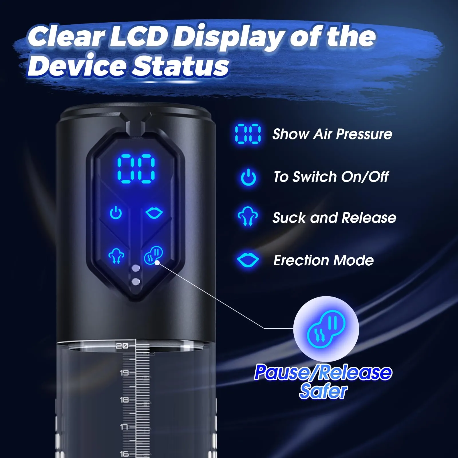 3 In 1 Electric Penis Pump