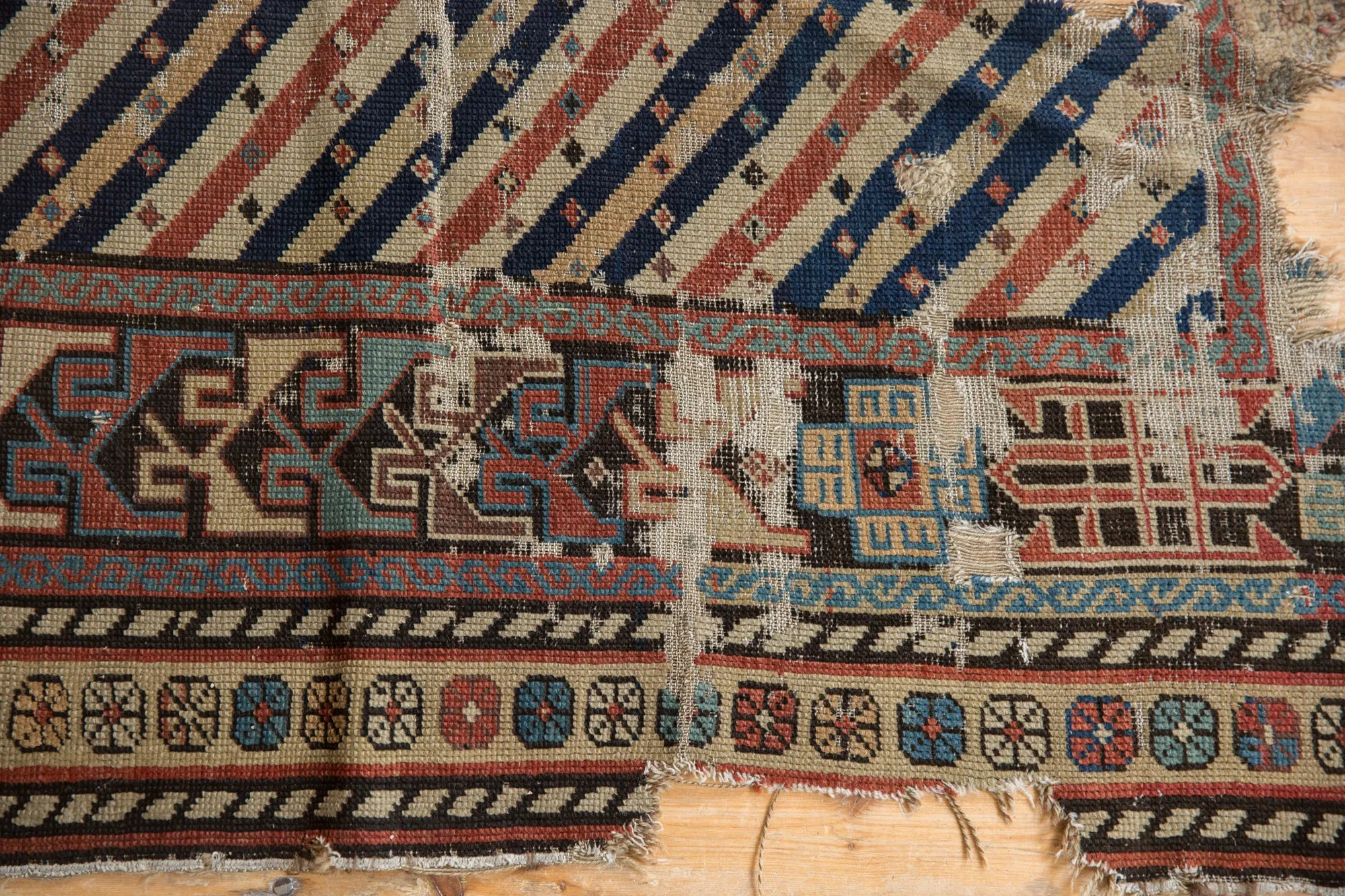 3.5x8 Antique Shirvan Rug Runner