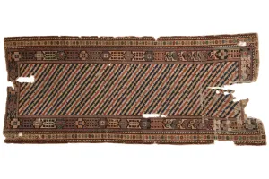 3.5x8 Antique Shirvan Rug Runner