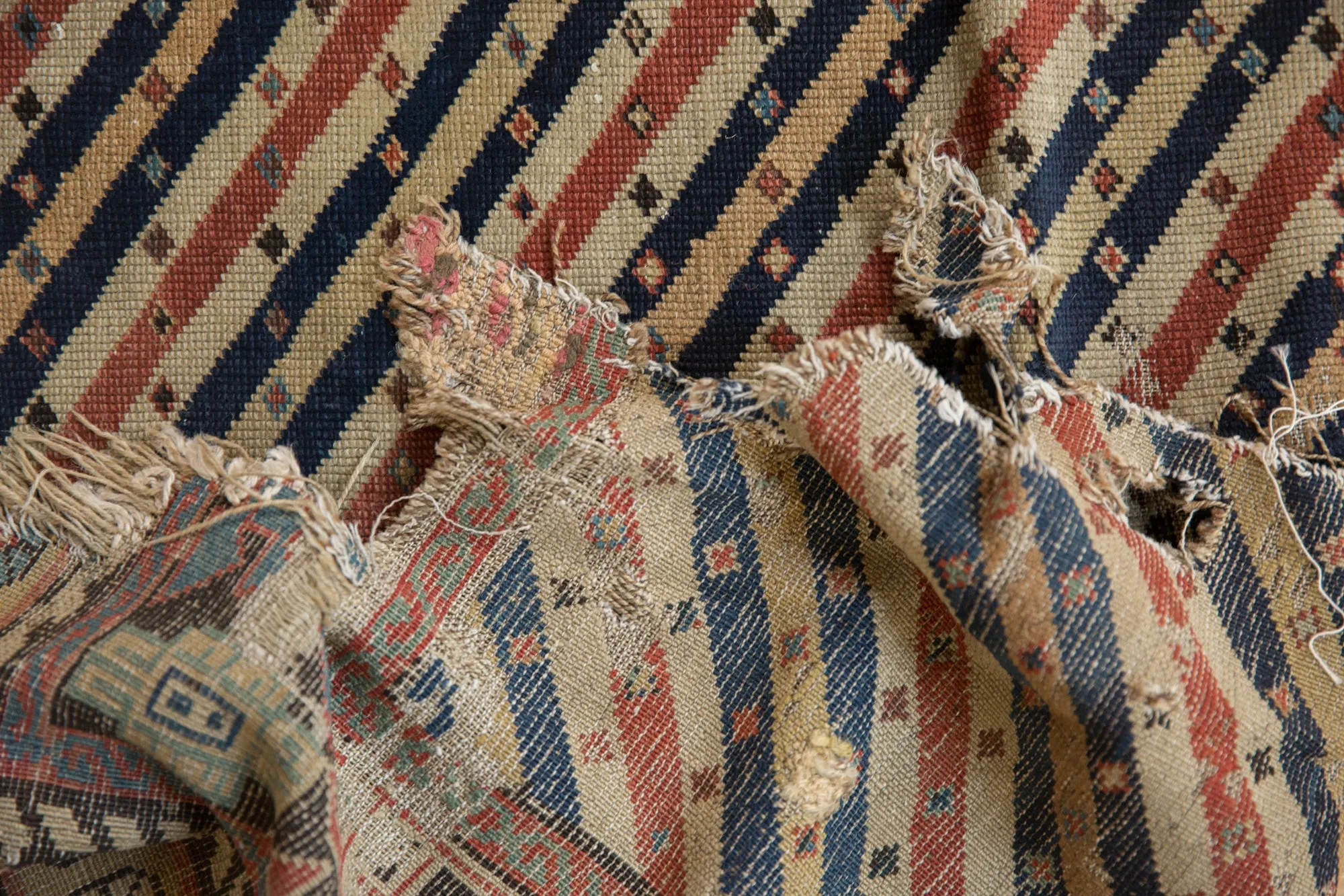 3.5x8 Antique Shirvan Rug Runner