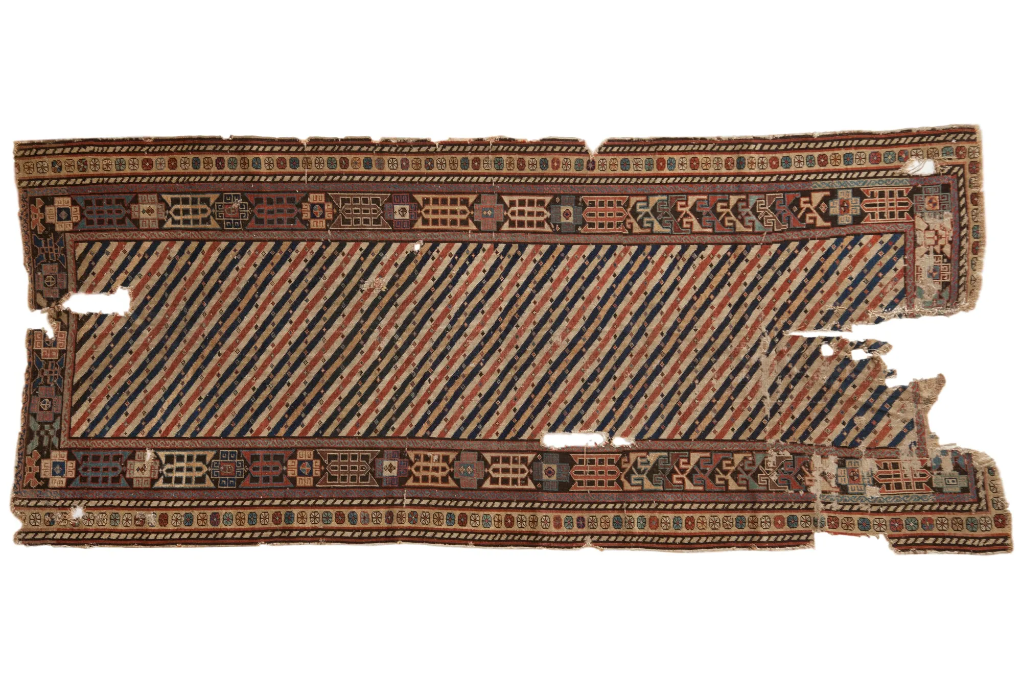 3.5x8 Antique Shirvan Rug Runner