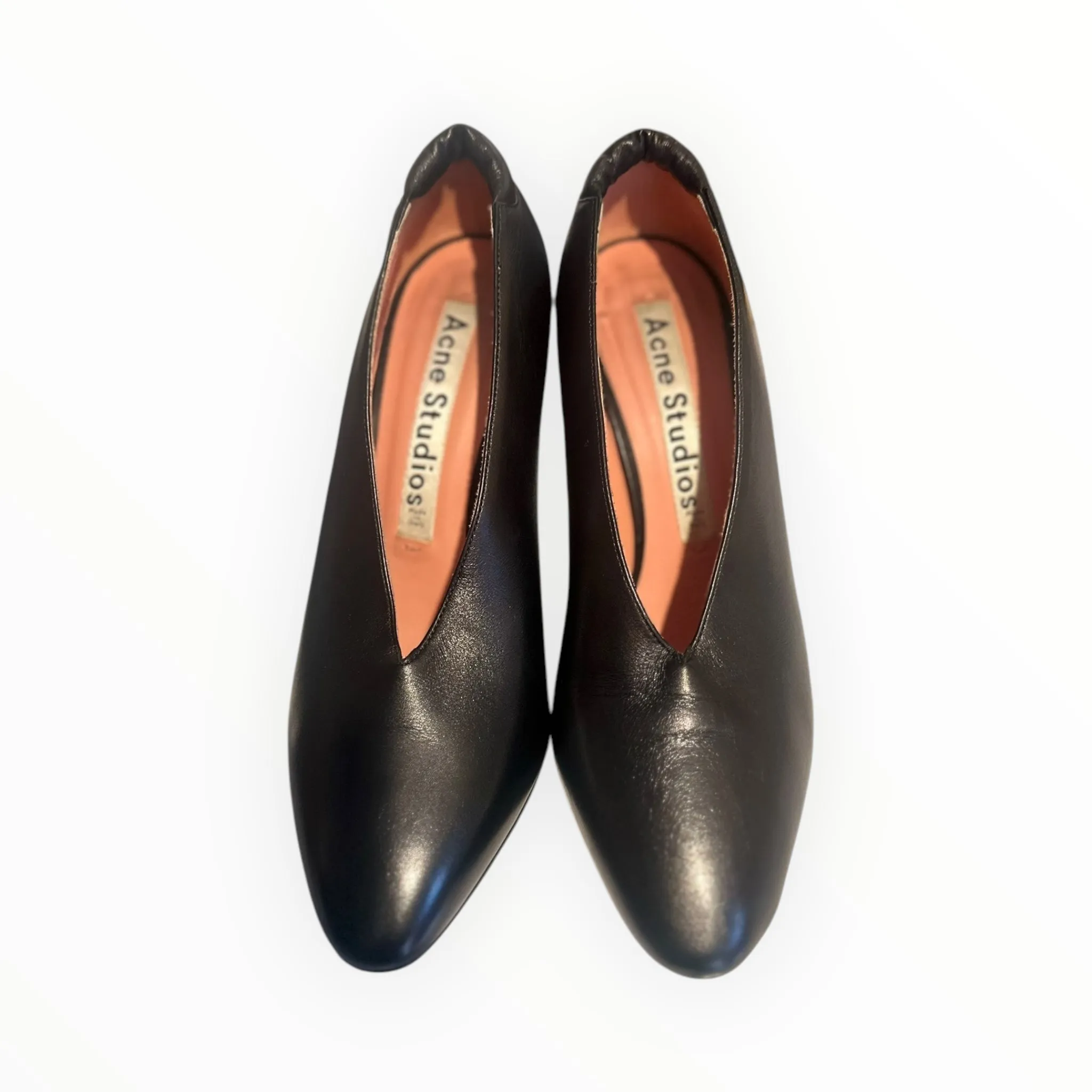 Acne Studios Aja Pumps- Black- Size 37