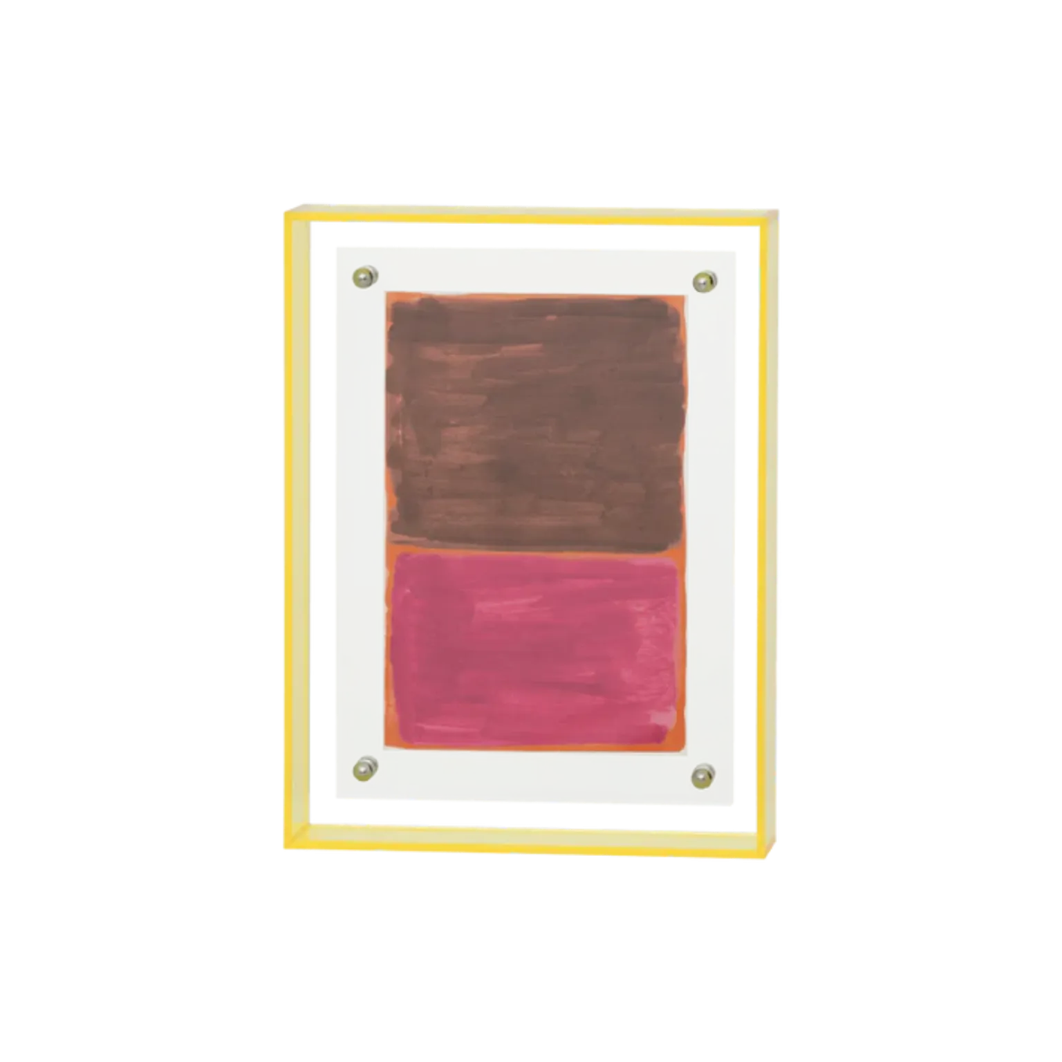 Acrylic Photo Frame Warm Olive