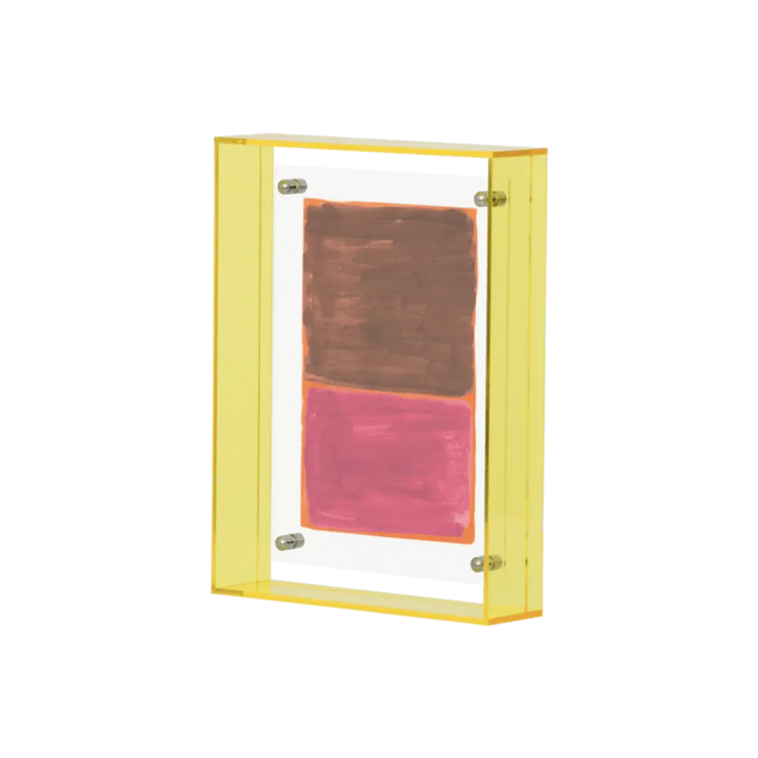 Acrylic Photo Frame Warm Olive
