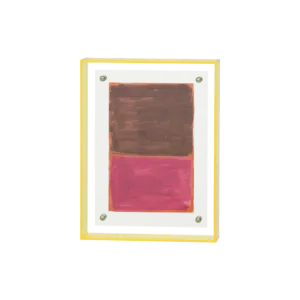 Acrylic Photo Frame Warm Olive