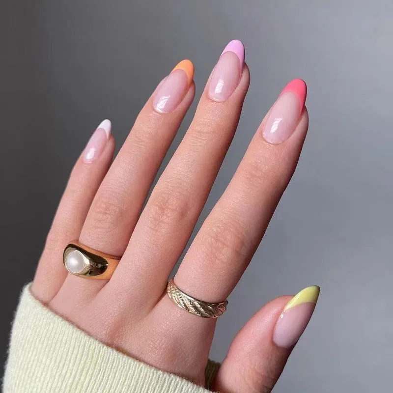 Almond French warm color