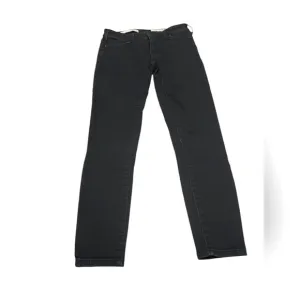 Anthropologie Pilcro Letterpress Serif Skinny Jean Denim Pant Black Size 25P