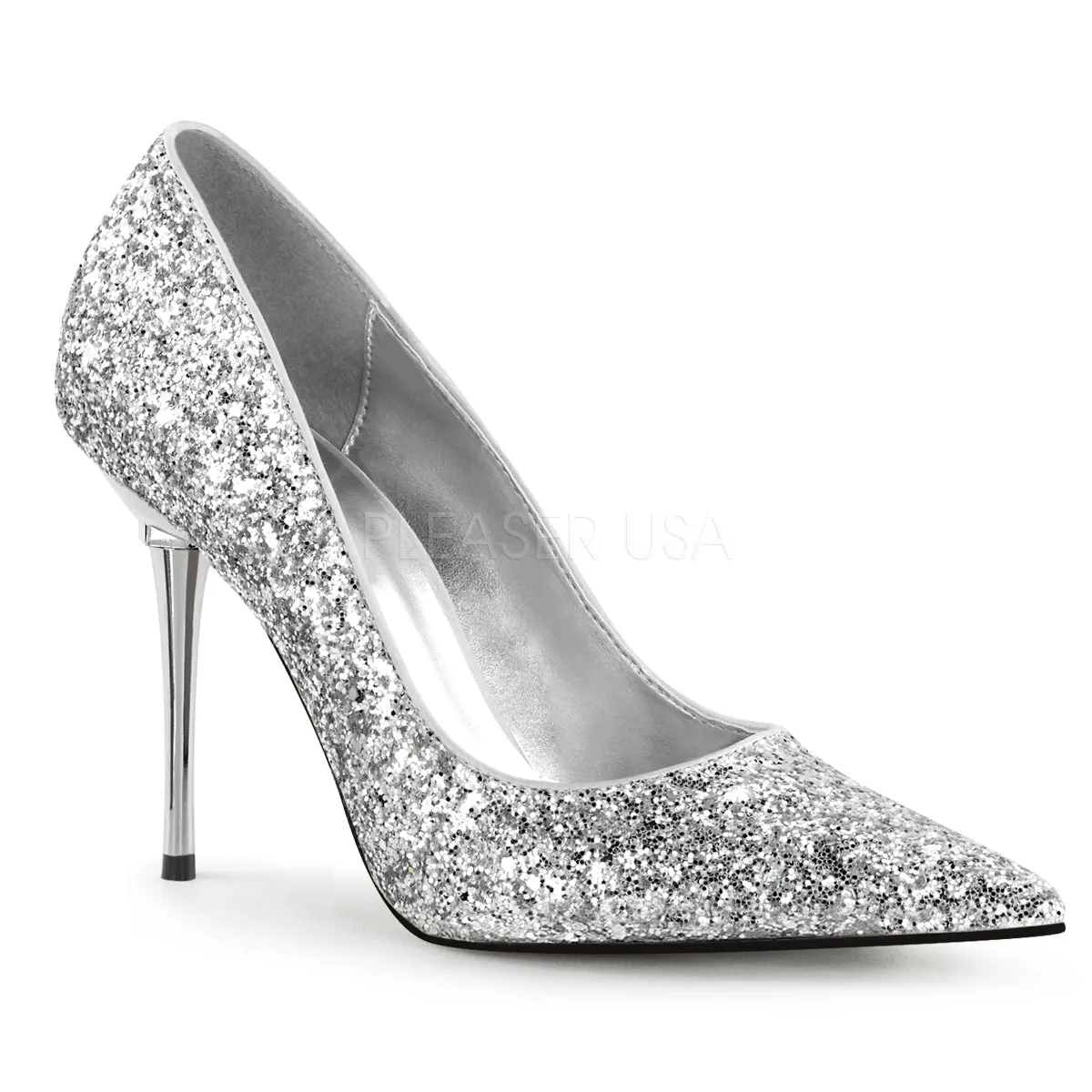 APPEAL-20G  Silver Glitter Pu