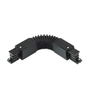 Aurora XTSA23-N 16A 250V Global Flexible Connector Three Circuit Track Black