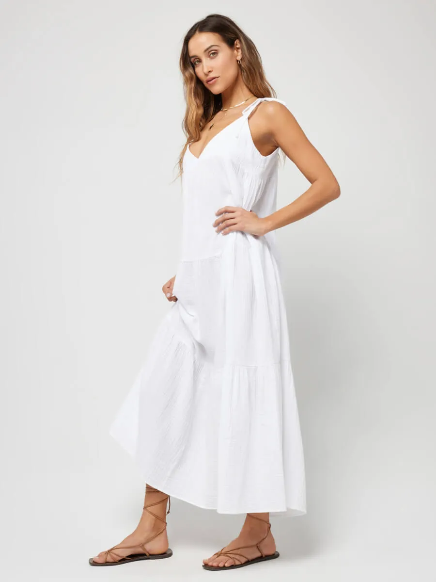 Ava Dress In White