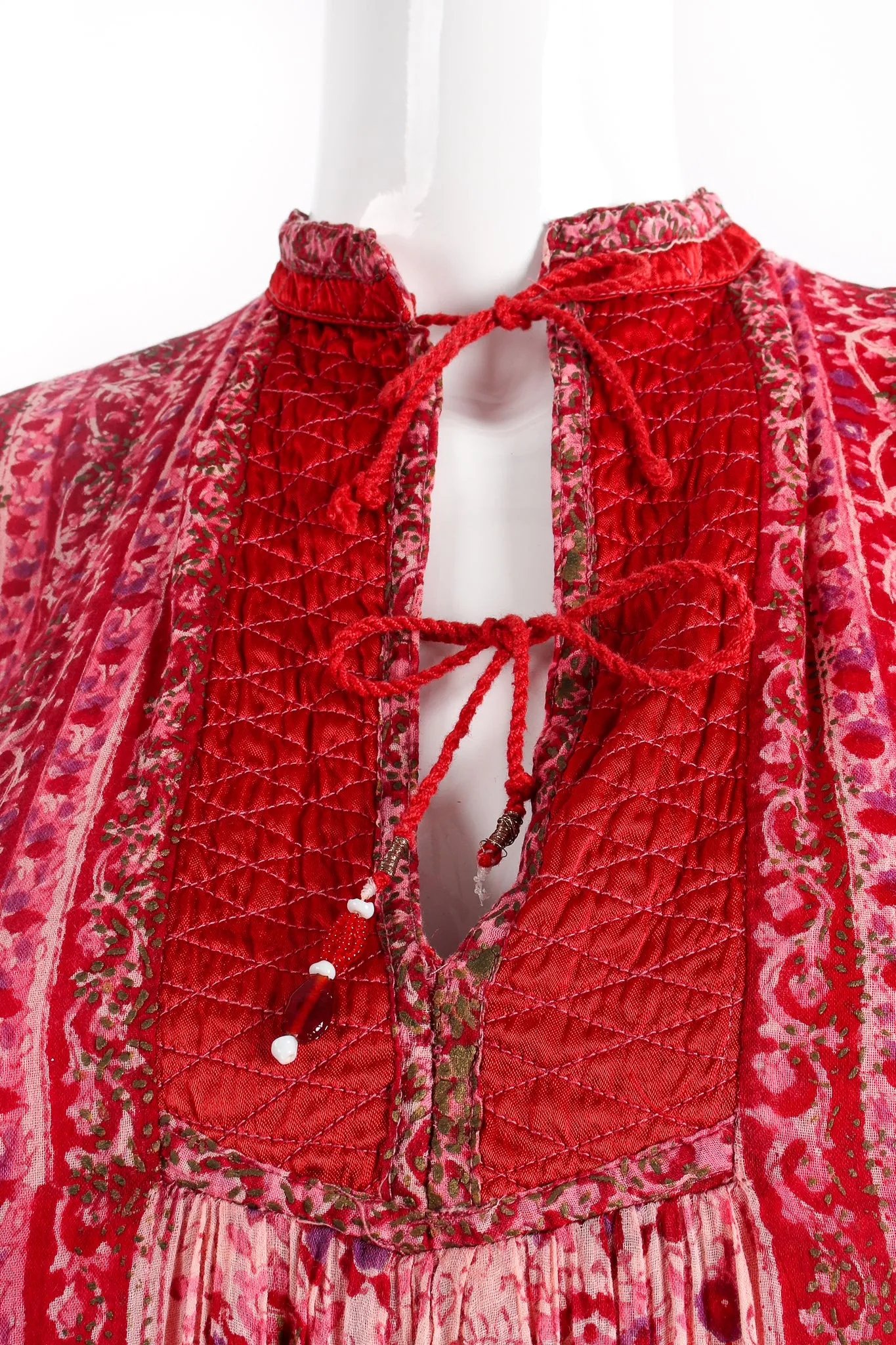 Batik Cotton Gauze Shift Dress