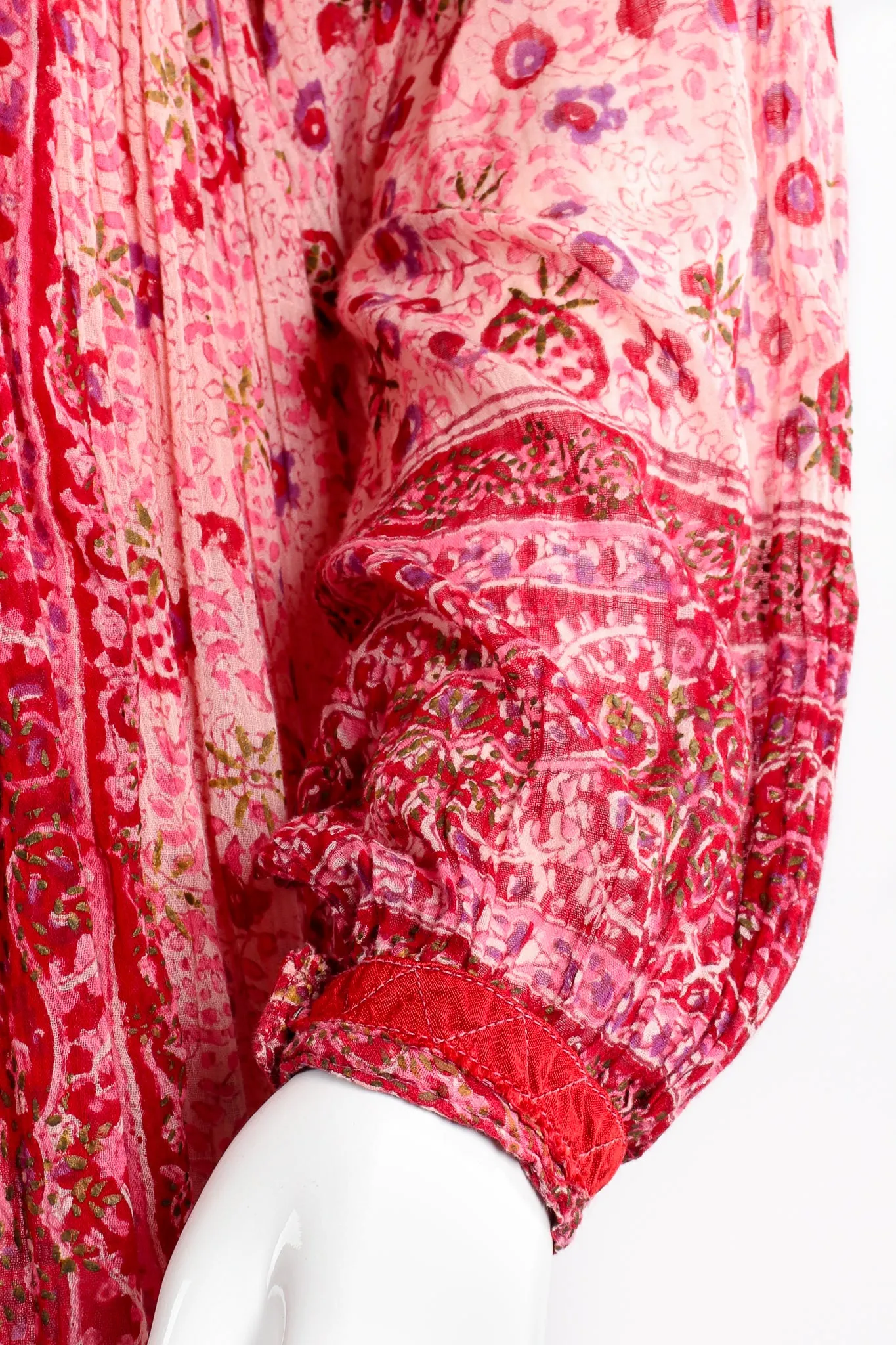 Batik Cotton Gauze Shift Dress