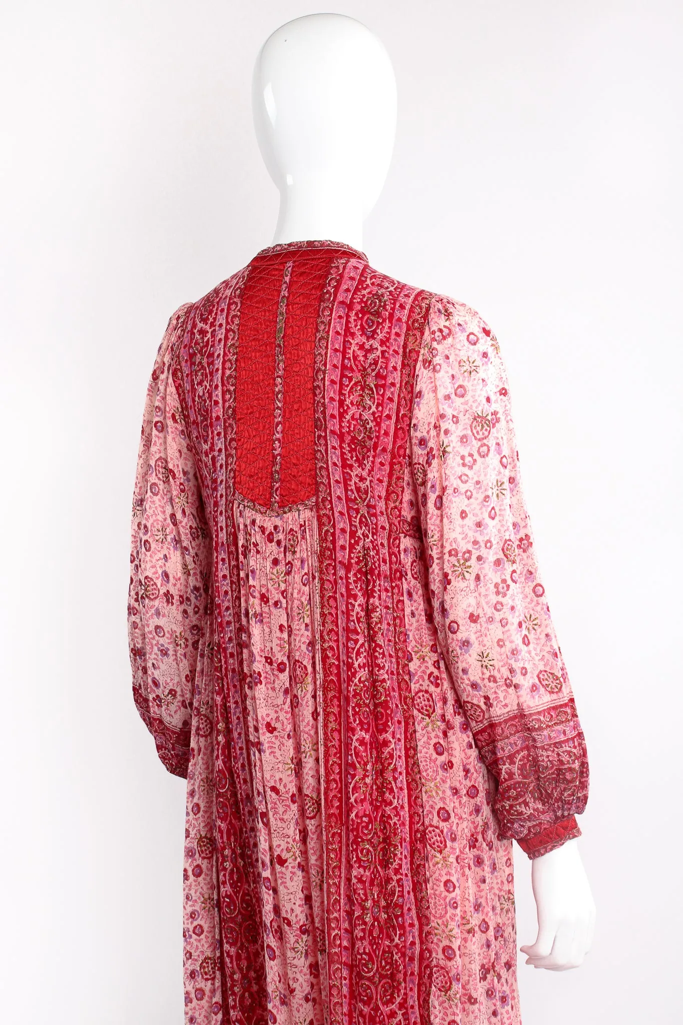 Batik Cotton Gauze Shift Dress