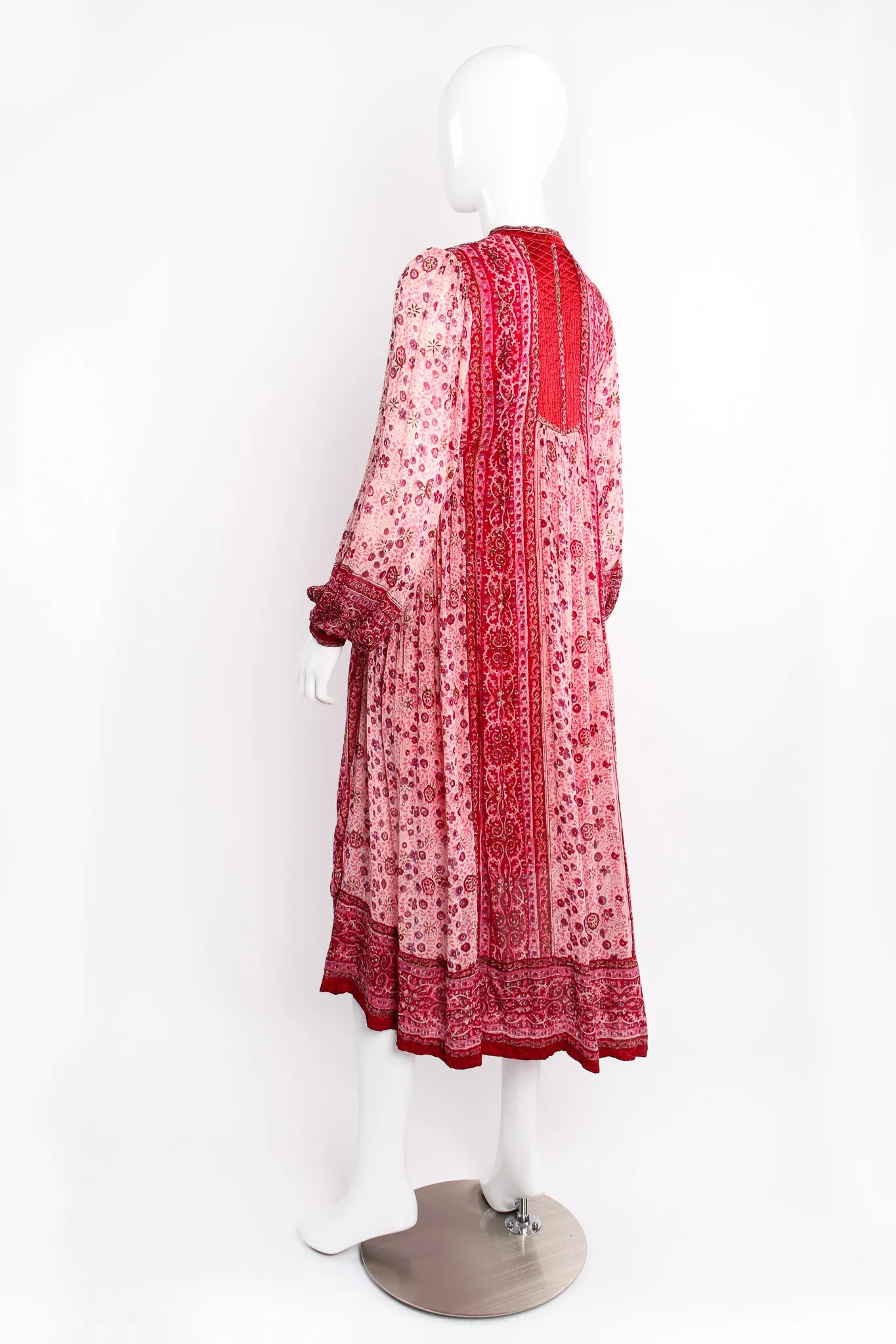 Batik Cotton Gauze Shift Dress