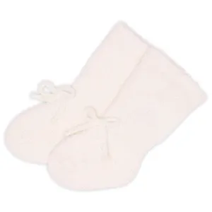 BEIGE ENRICOS BABY BOOTIES