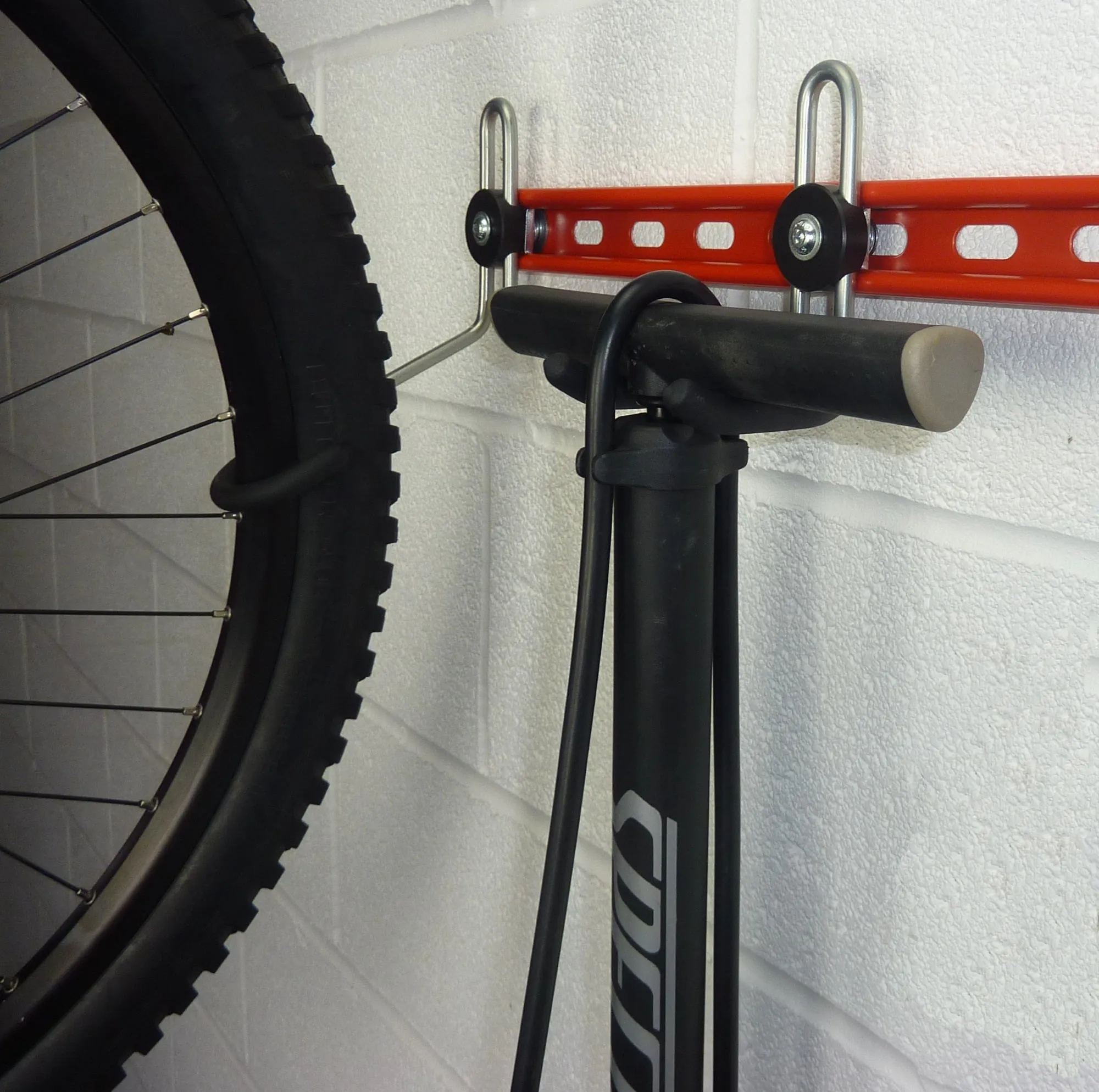 Bike Wall Hooks - extra GearHooks® for bikes, backpacks, helmets, tools and spare parts.