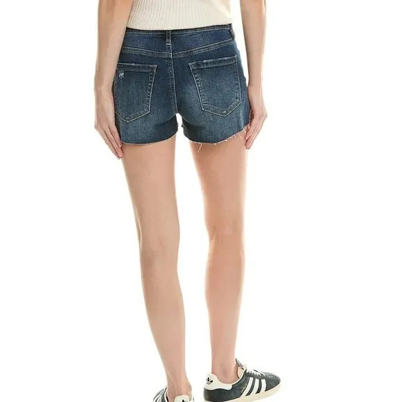 Blank nyc the Astor cut off shorts distressed NWT blue