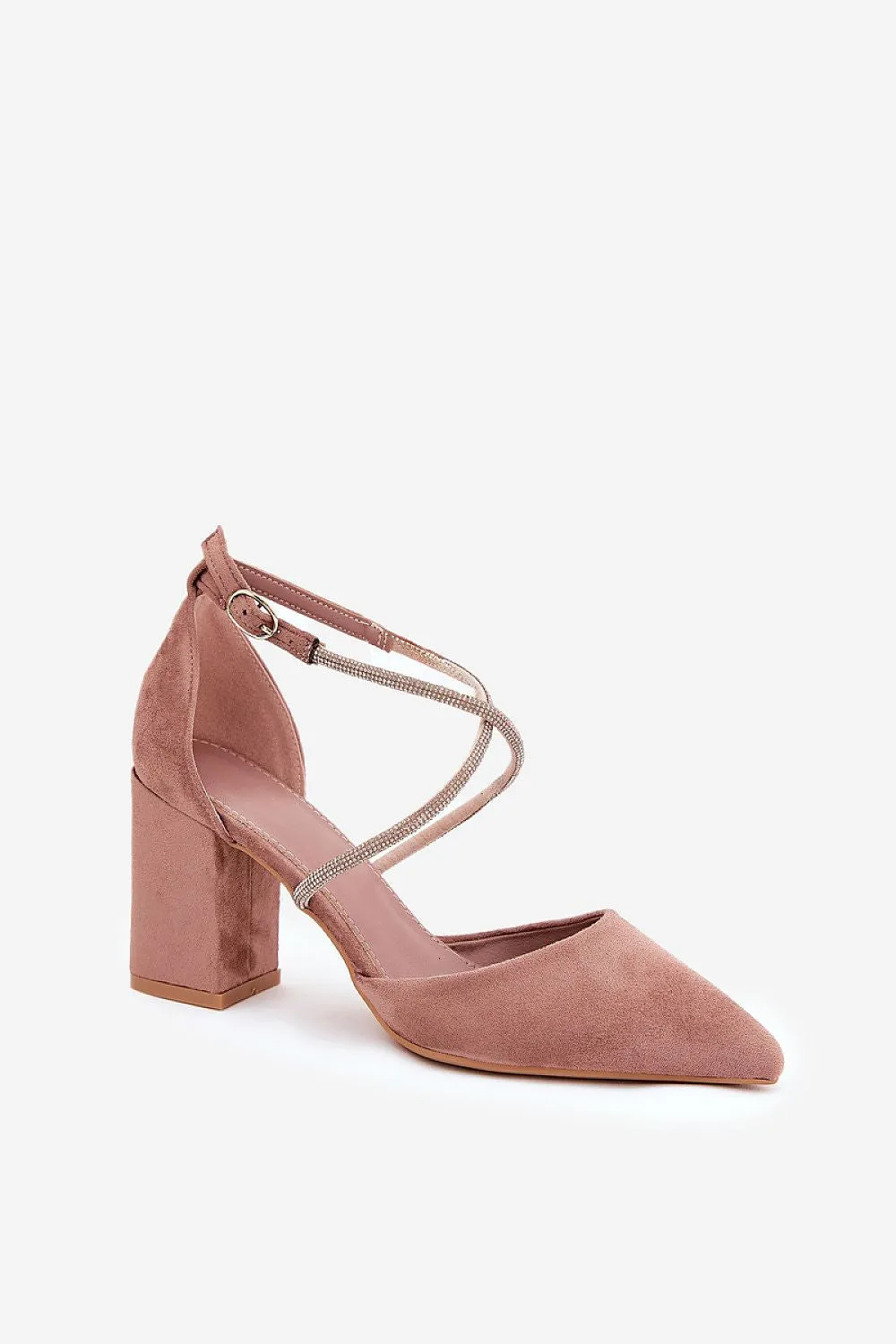 Block heel pumps Step in style