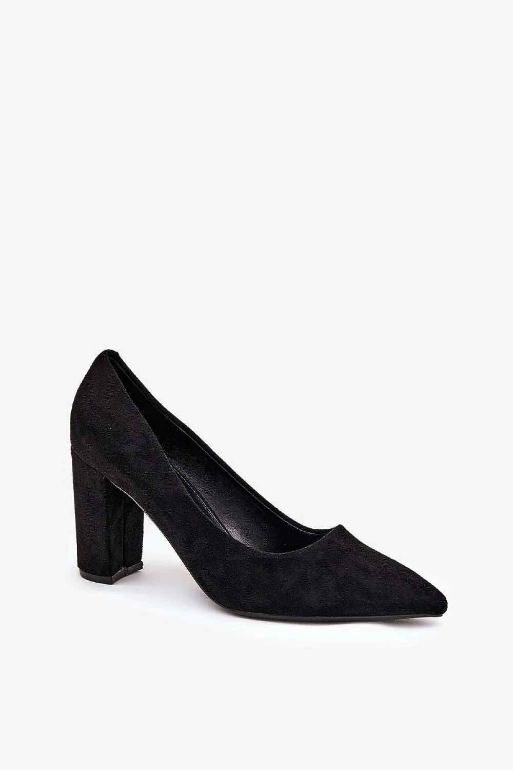 Block heel pumps Step in style