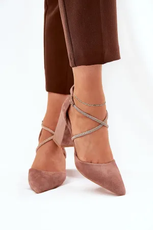Block heel pumps Step in style