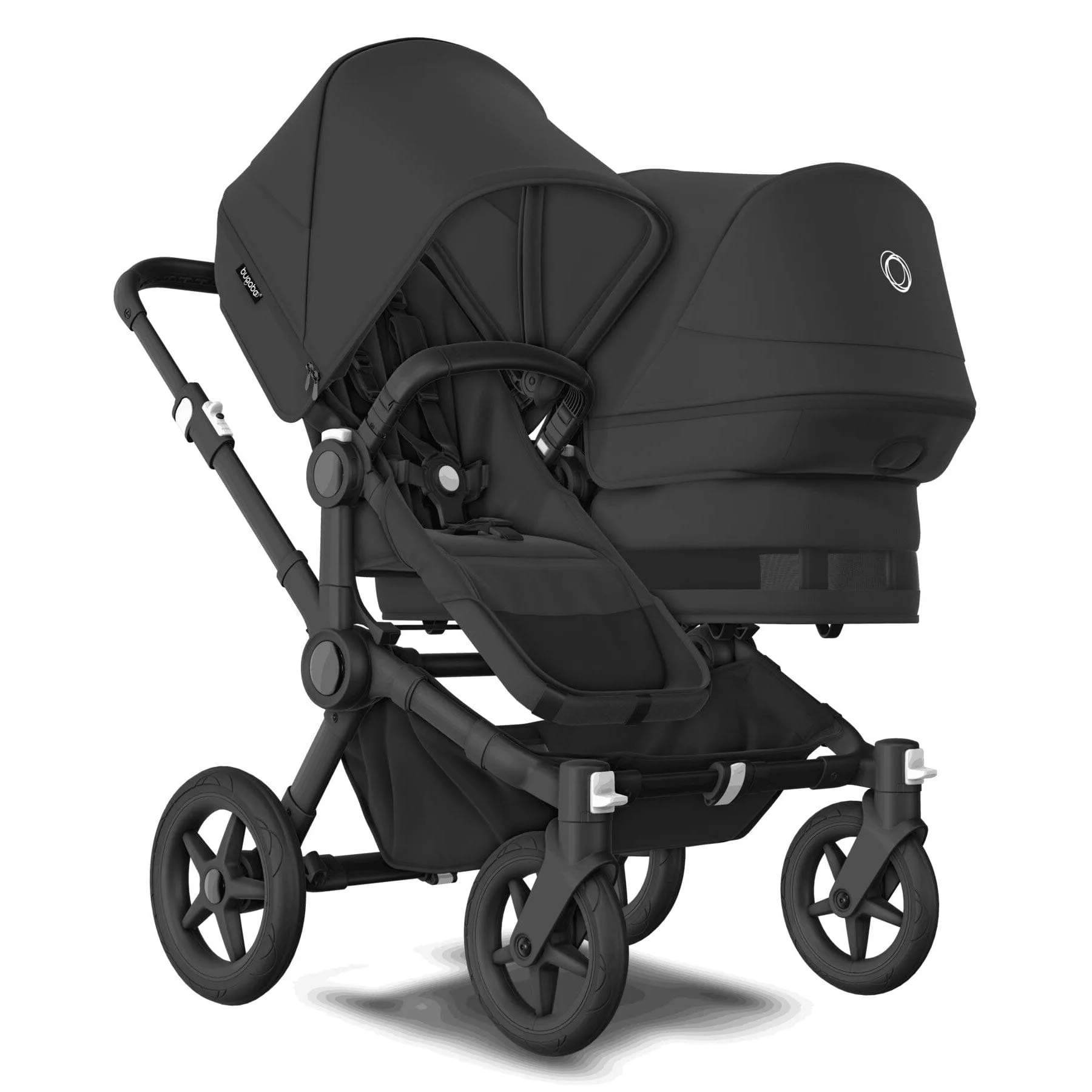 Bugaboo Donkey 5 Duo Complete Pushchair in Black/Midnight Black