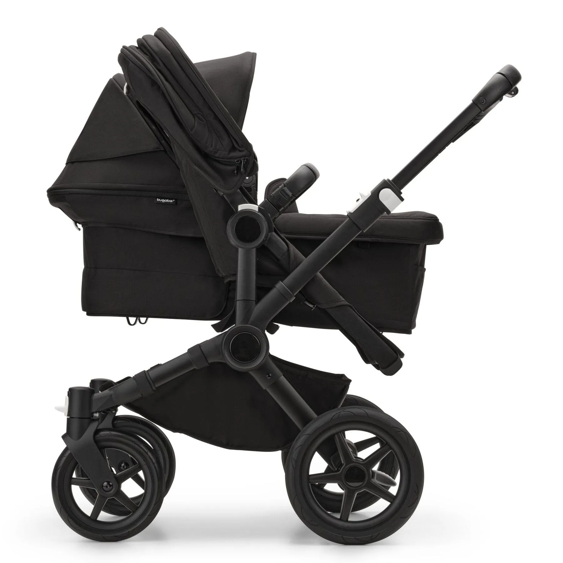 Bugaboo Donkey 5 Duo Complete Pushchair in Black/Midnight Black