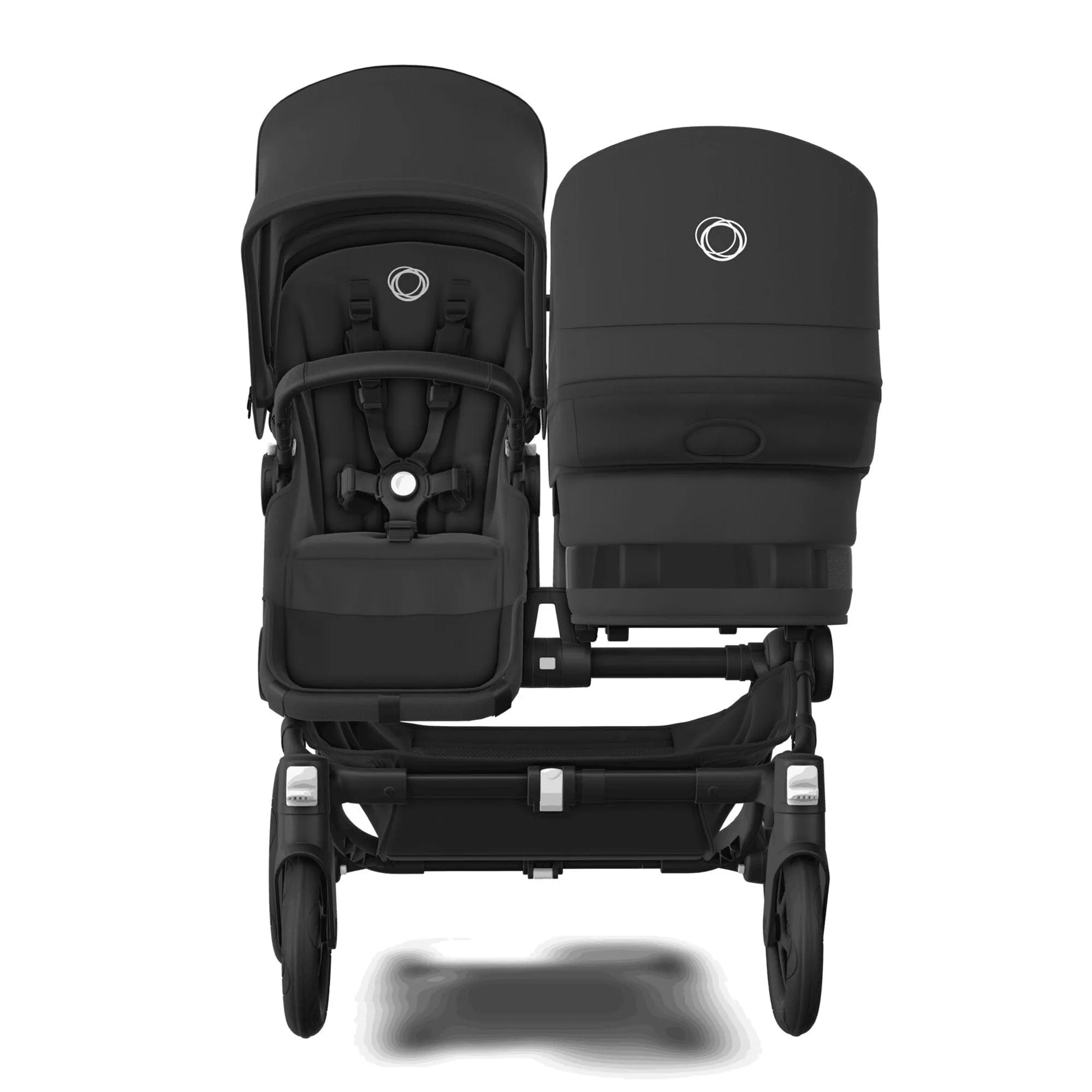 Bugaboo Donkey 5 Duo Complete Pushchair in Black/Midnight Black