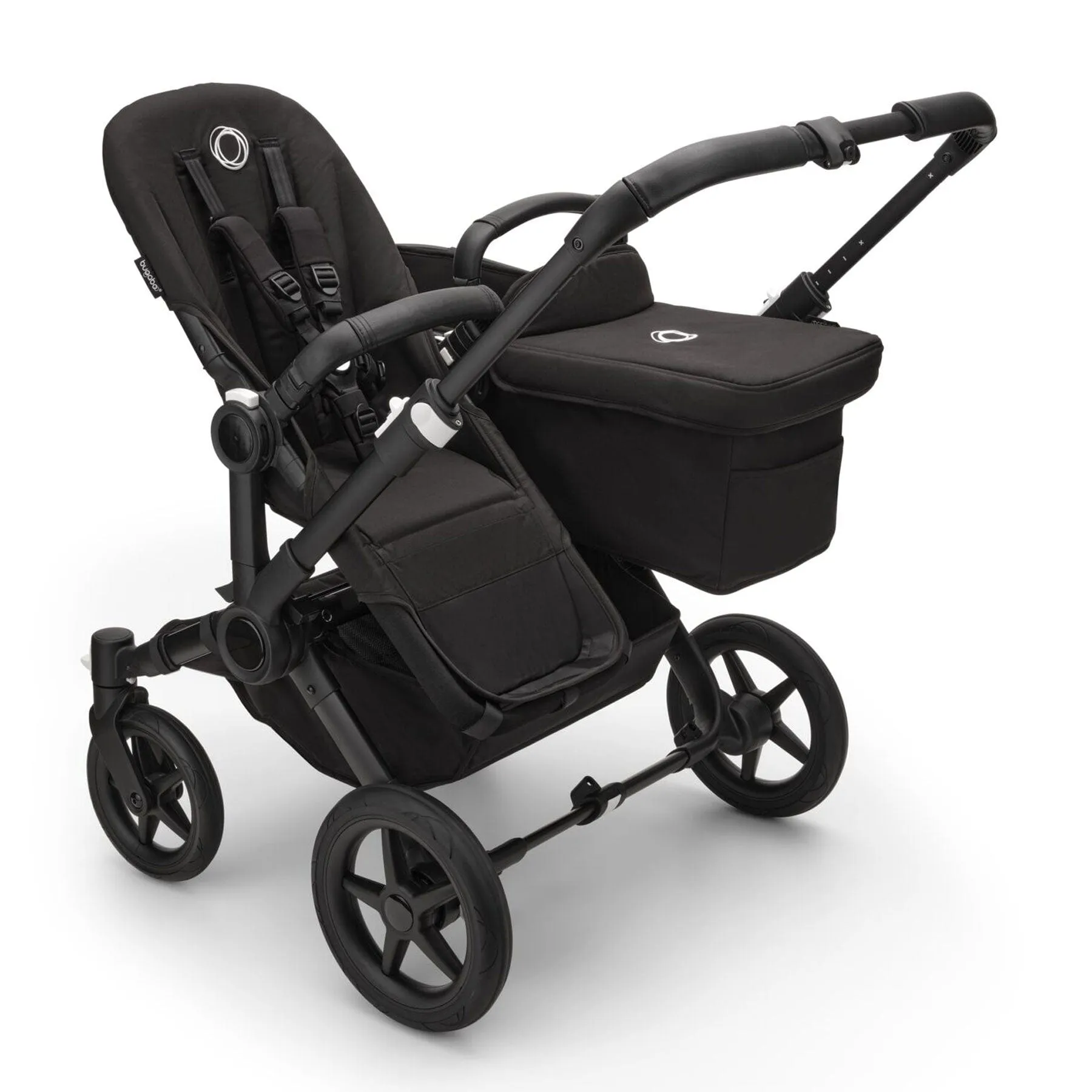 Bugaboo Donkey 5 Duo Complete Pushchair in Black/Midnight Black