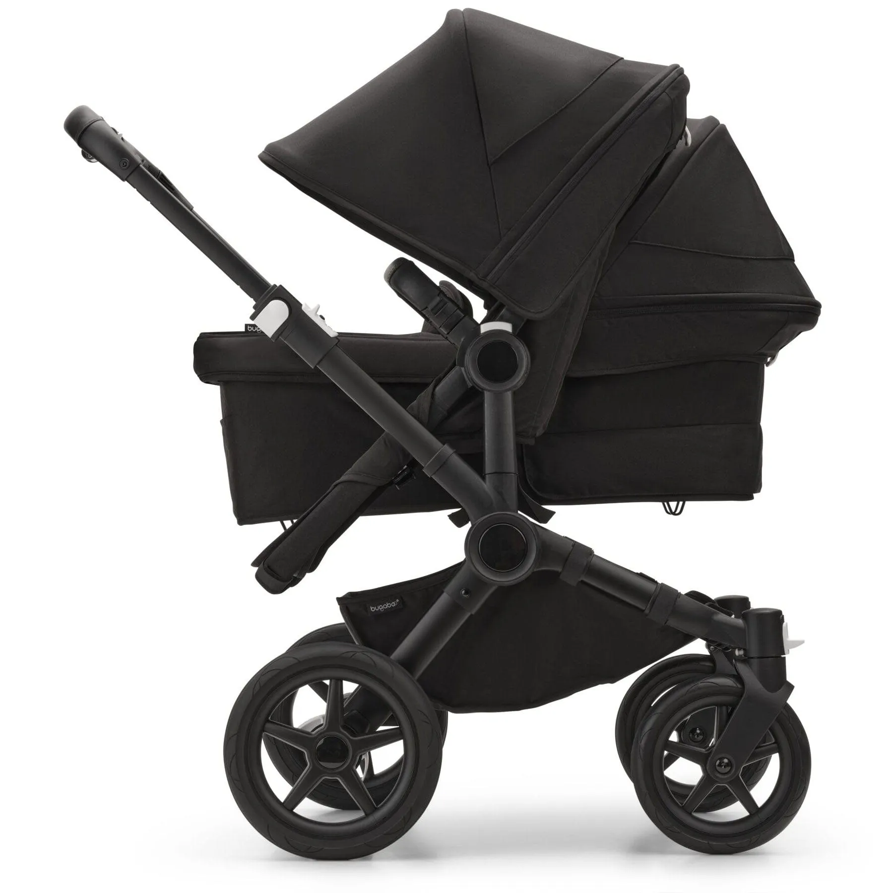Bugaboo Donkey 5 Duo Complete Pushchair in Black/Midnight Black