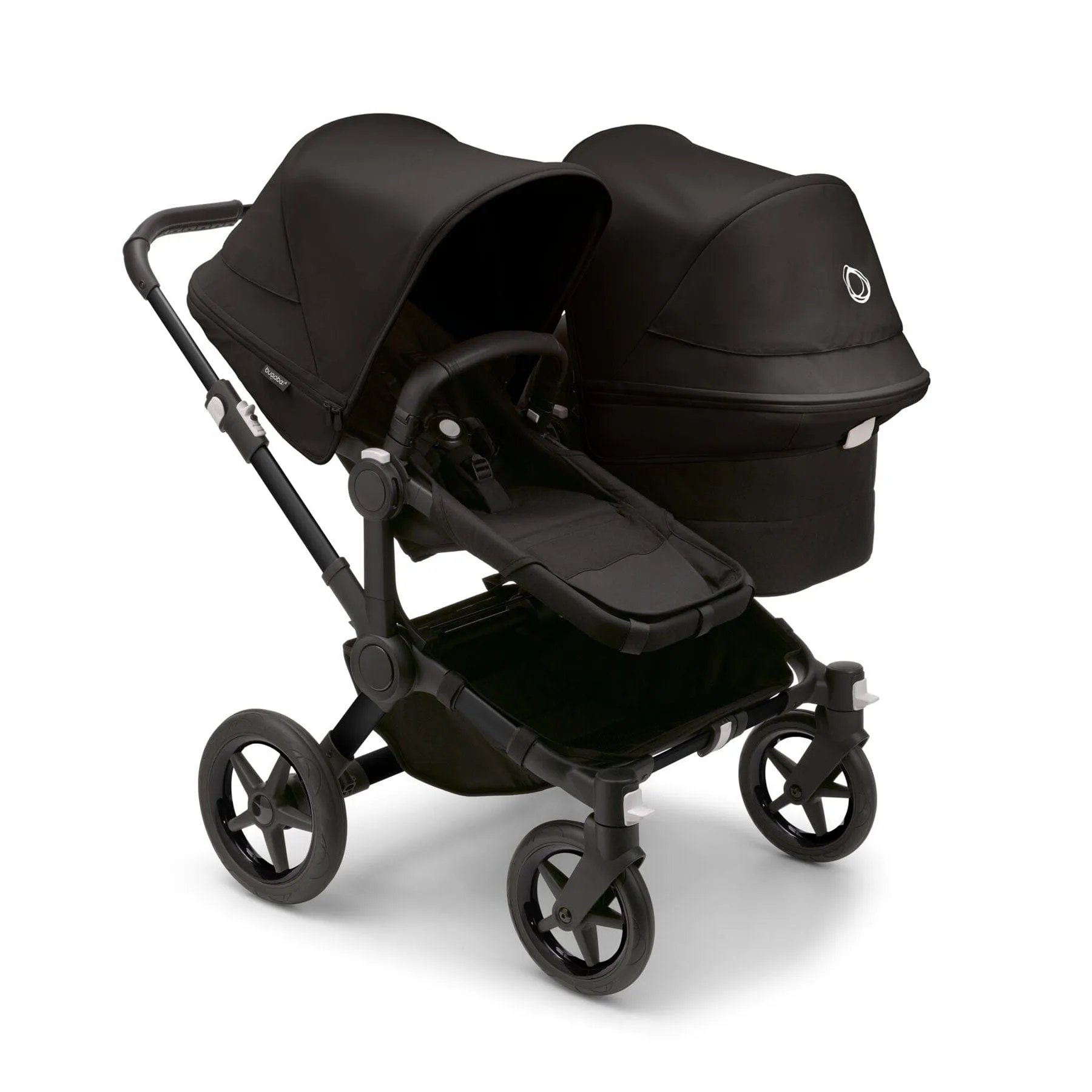 Bugaboo Donkey 5 Duo Complete Pushchair in Black/Midnight Black