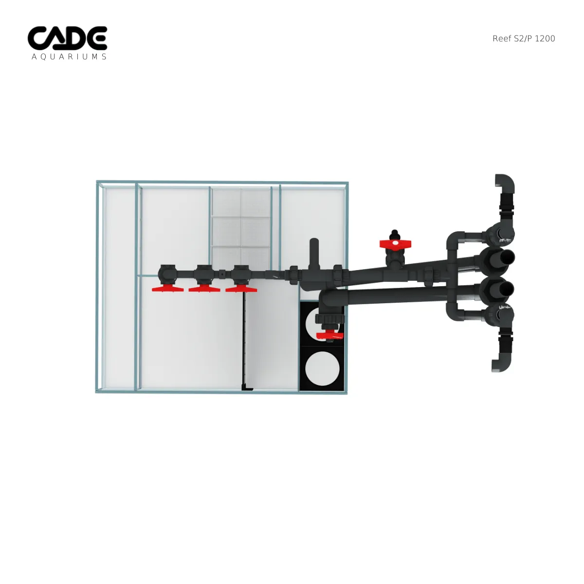 CADE Reef Peninsula S2 1200 (P1200) - White