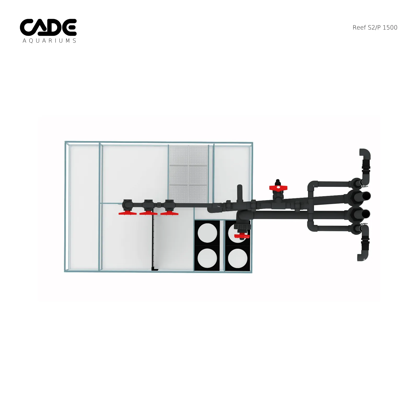 CADE Reef Peninsula S2 1500 (P1500) - Black