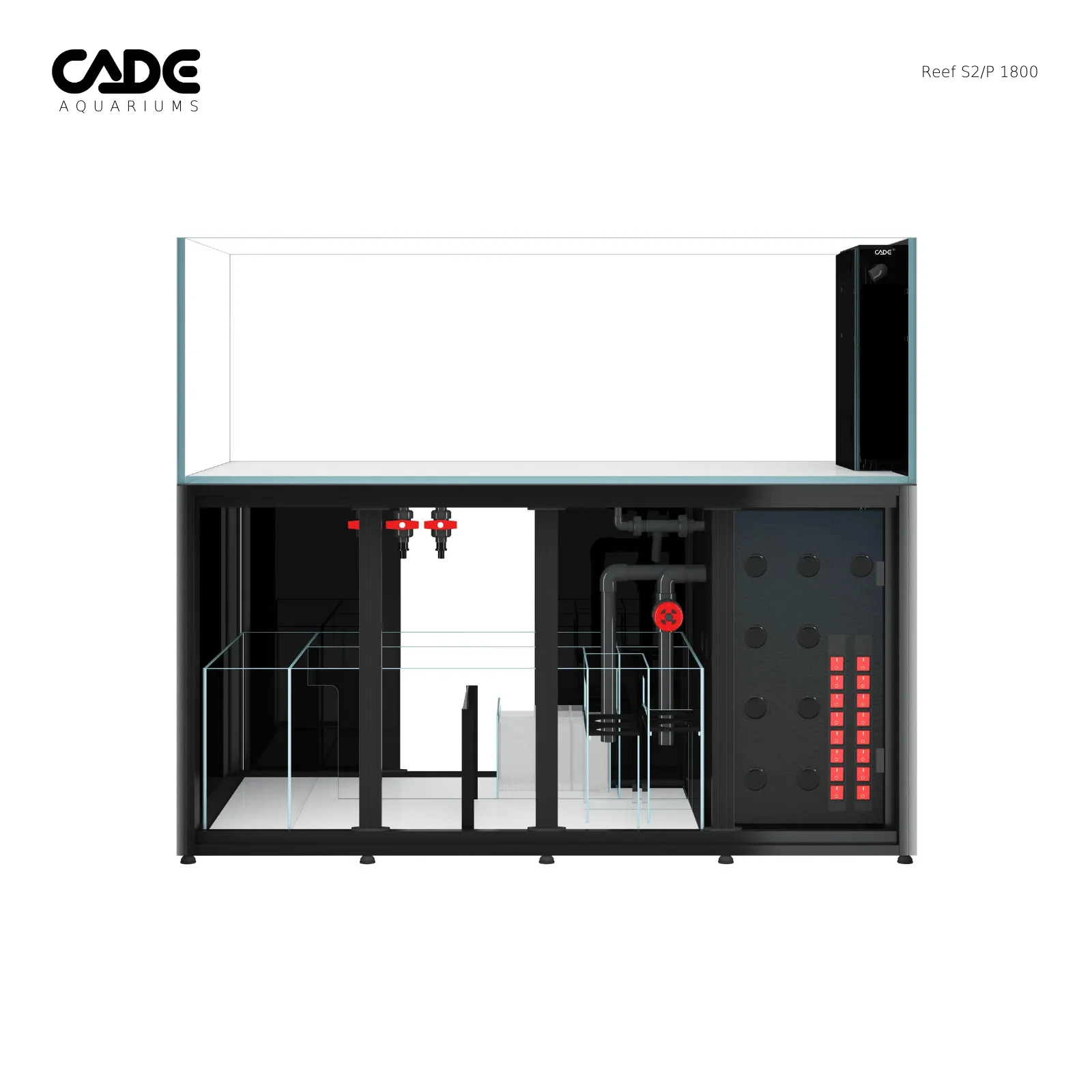 CADE Reef Peninsula S2 1800 (P1800) - Black