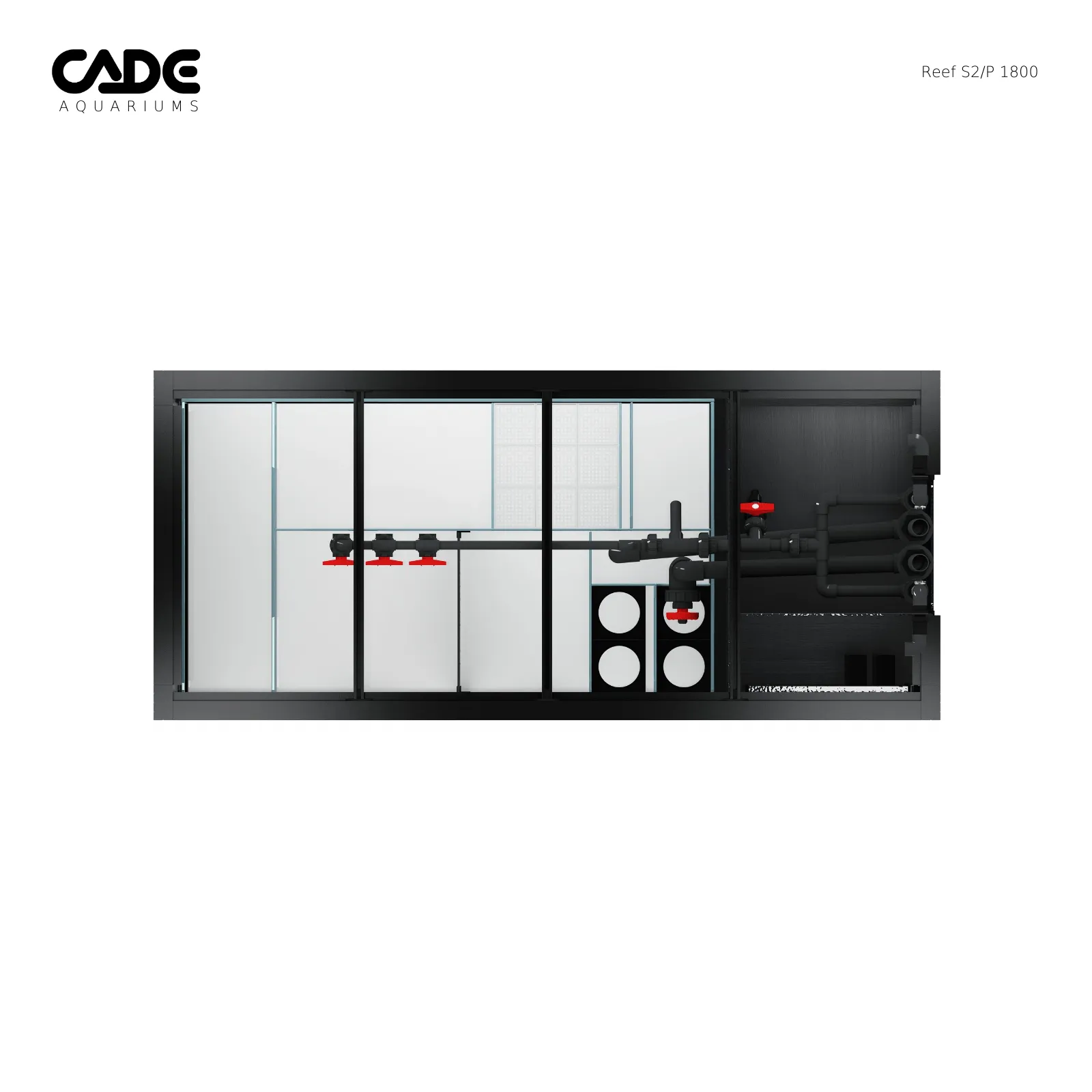 CADE Reef Peninsula S2 1800 (P1800) - Black