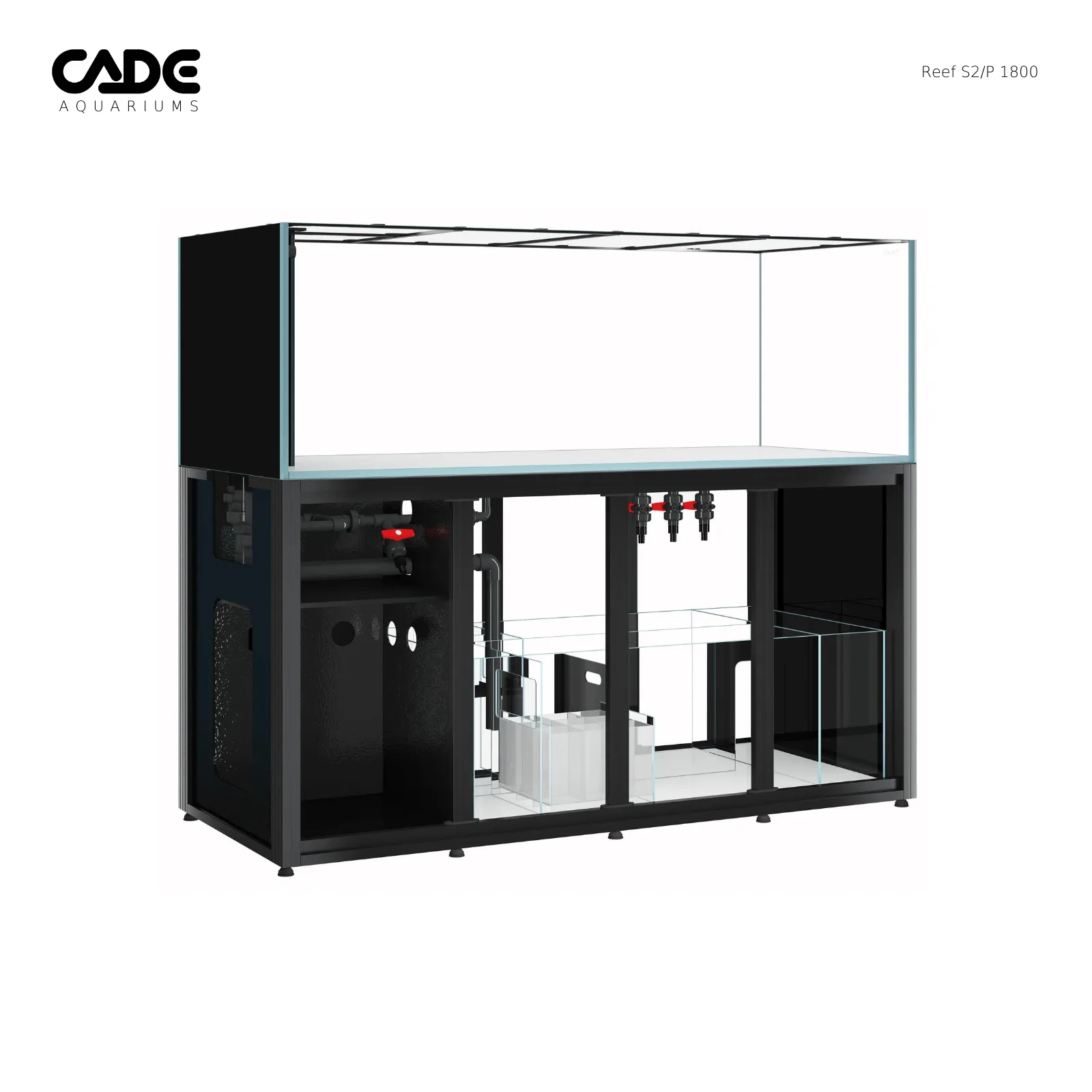 CADE Reef Peninsula S2 1800 (P1800) - Black