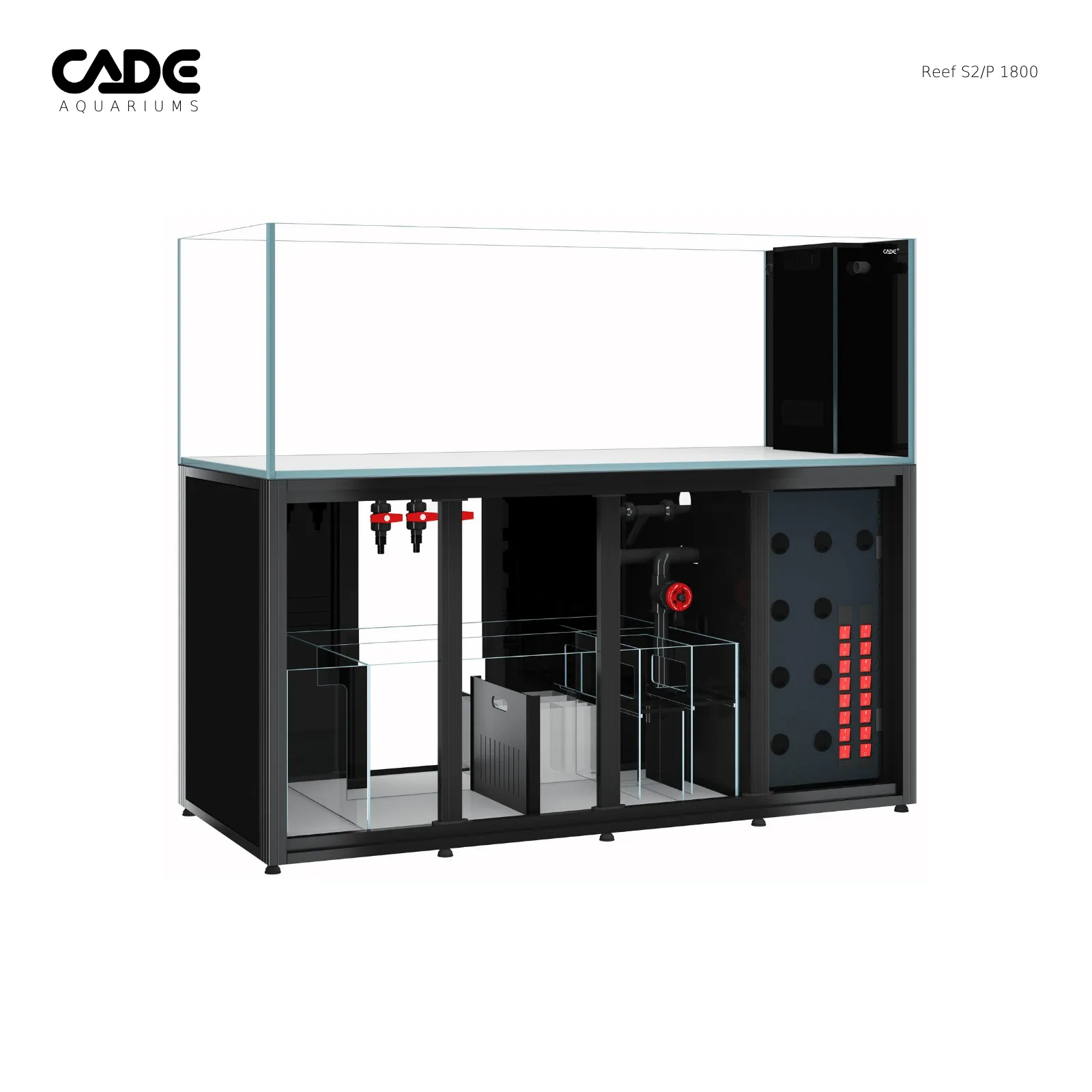 CADE Reef Peninsula S2 1800 (P1800) - Black