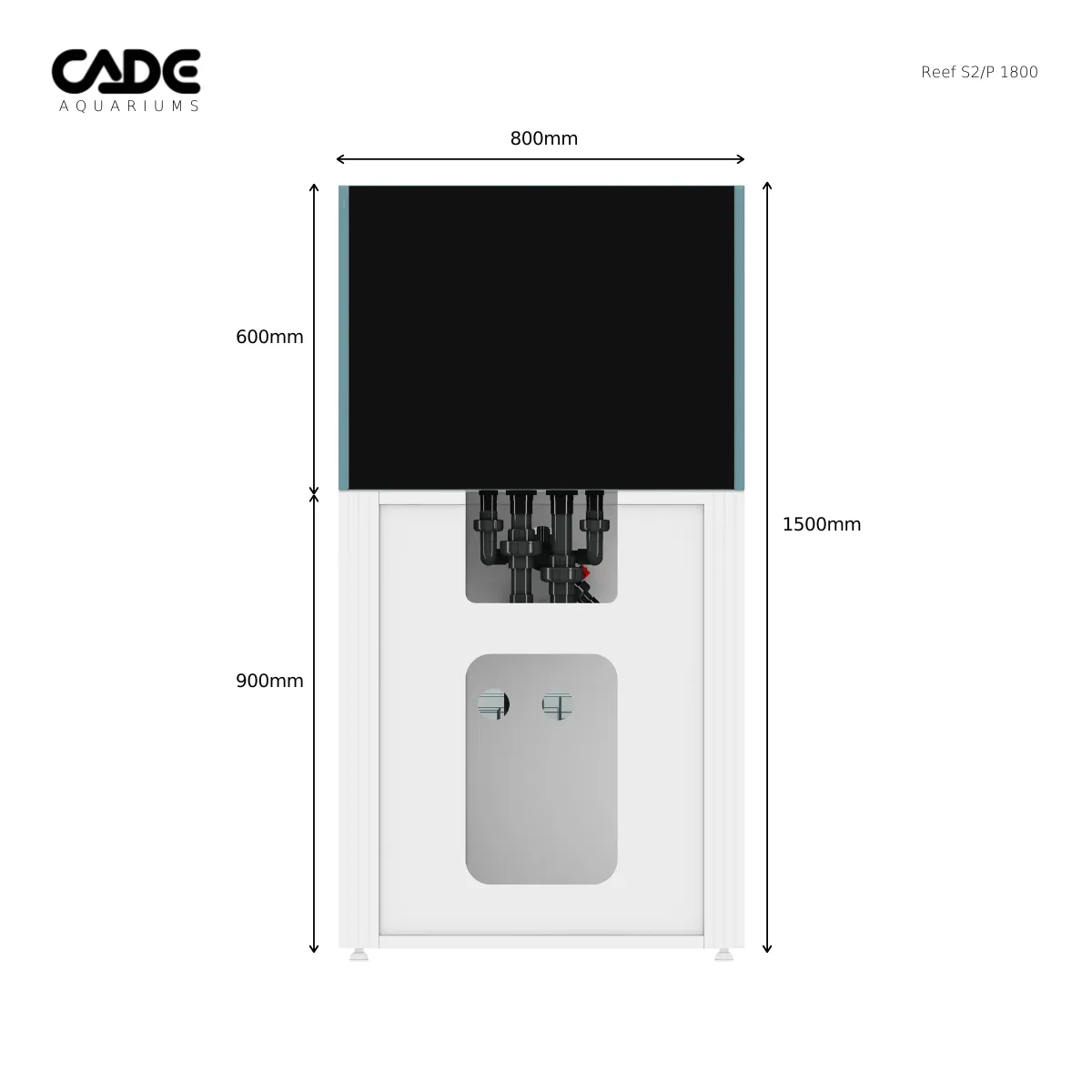 CADE Reef Peninsula S2 1800 (P1800) - White