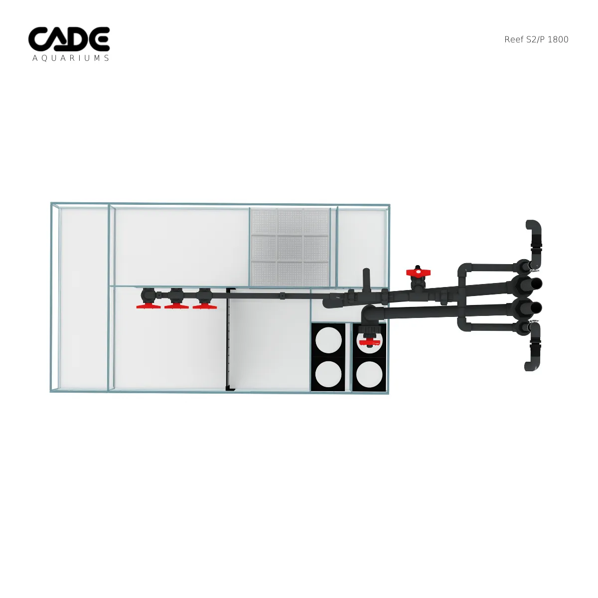 CADE Reef Peninsula S2 1800 (P1800) - White