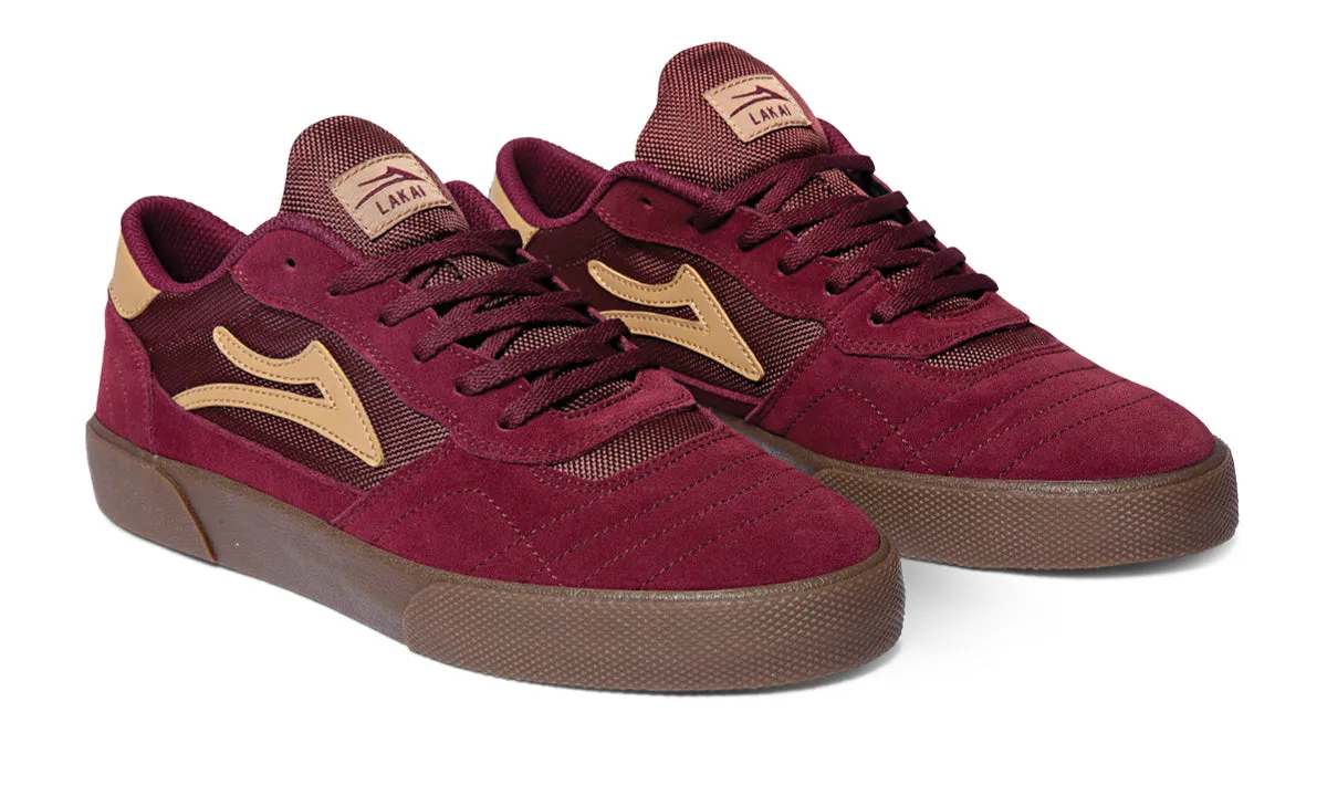 Cambridge - Burgundy Suede