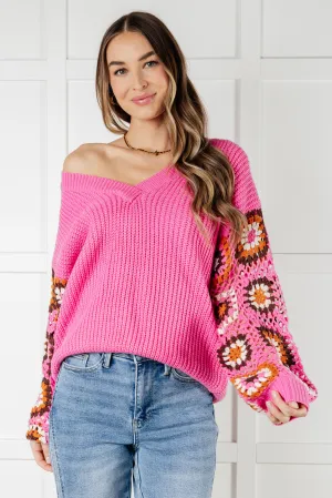 Can't Stop this Feeling V-Neck Knit Sweater